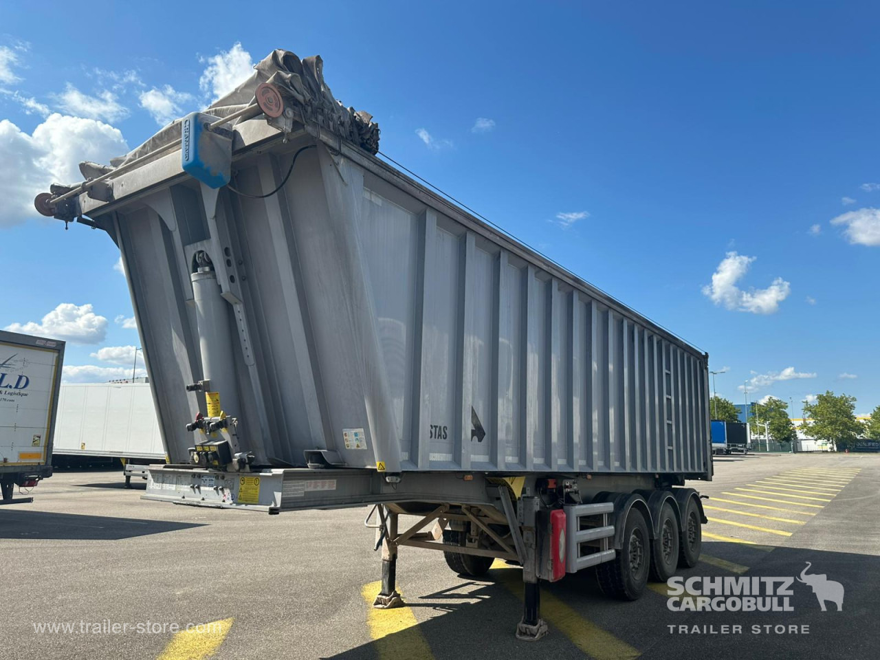 STAS Tipper Alu-square sided body - قلابة نصف مقطورة: صور 5 STAS Tipper Alu-square sided body - قلابة نصف مقطورة: صور 5