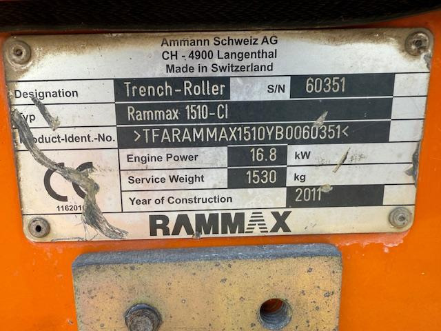 Ammann Rammax 1510-CI - مداحل الأسفلت الصغيرة: صور 5 Ammann Rammax 1510-CI - مداحل الأسفلت الصغيرة: صور 5