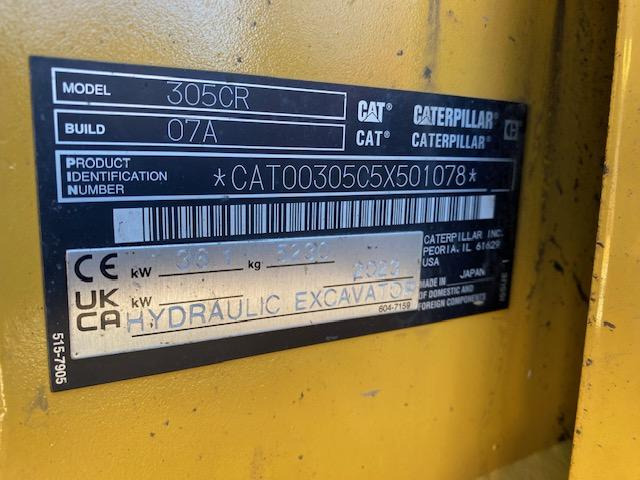 Cat 305 CR - حفارة مصغرة: صور 5 Cat 305 CR - حفارة مصغرة: صور 5