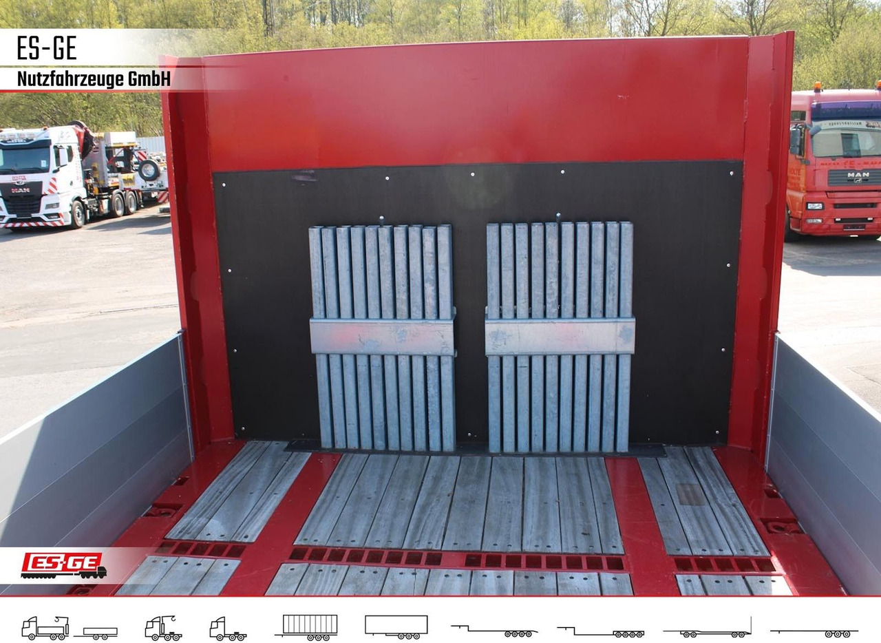 ES-GE 3-Achs Sattelanhänger -Bordwände - نصف مقطورة مسطحة: صور 5 ES-GE 3-Achs Sattelanhänger -Bordwände - نصف مقطورة مسطحة: صور 5