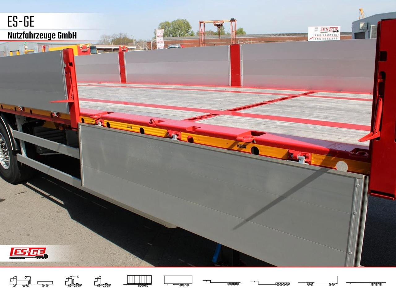 ES-GE 3-Achs Sattelanhänger -Bordwände - نصف مقطورة مسطحة: صور 3 ES-GE 3-Achs Sattelanhänger -Bordwände - نصف مقطورة مسطحة: صور 3