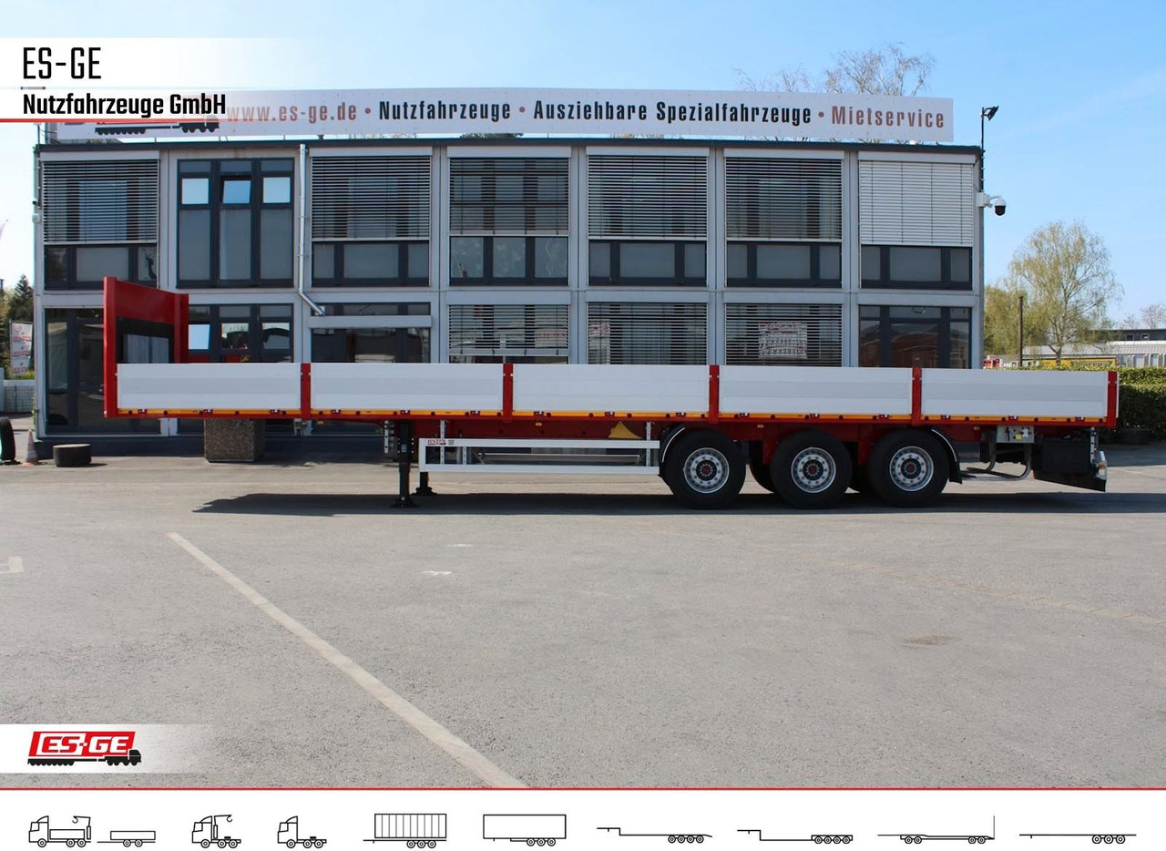 ES-GE 3-Achs Sattelanhänger -Bordwände - نصف مقطورة مسطحة: صور 2 ES-GE 3-Achs Sattelanhänger -Bordwände - نصف مقطورة مسطحة: صور 2