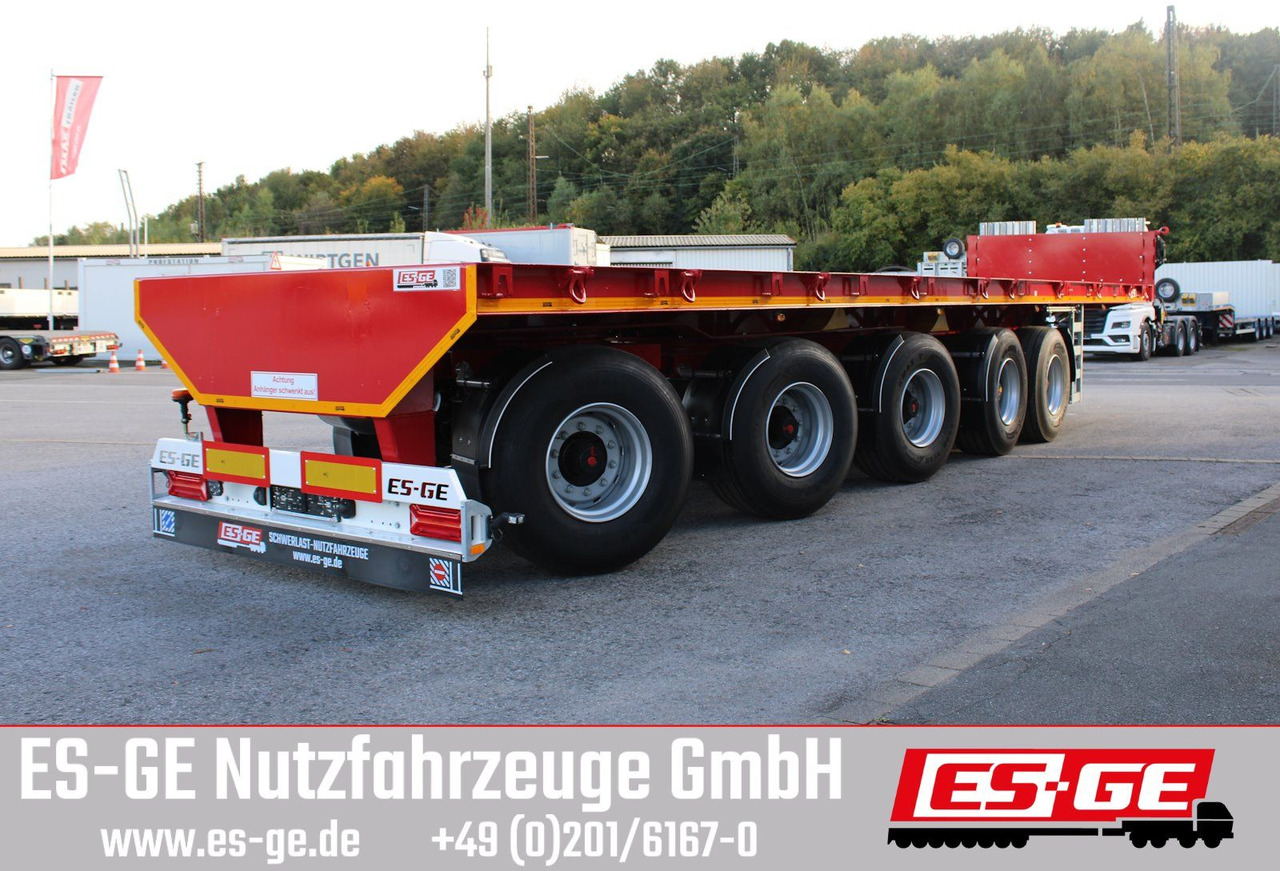 ES-GE 5-Achs-Ballastauflieger - نصف مقطورة مسطحة: صور 2 ES-GE 5-Achs-Ballastauflieger - نصف مقطورة مسطحة: صور 2