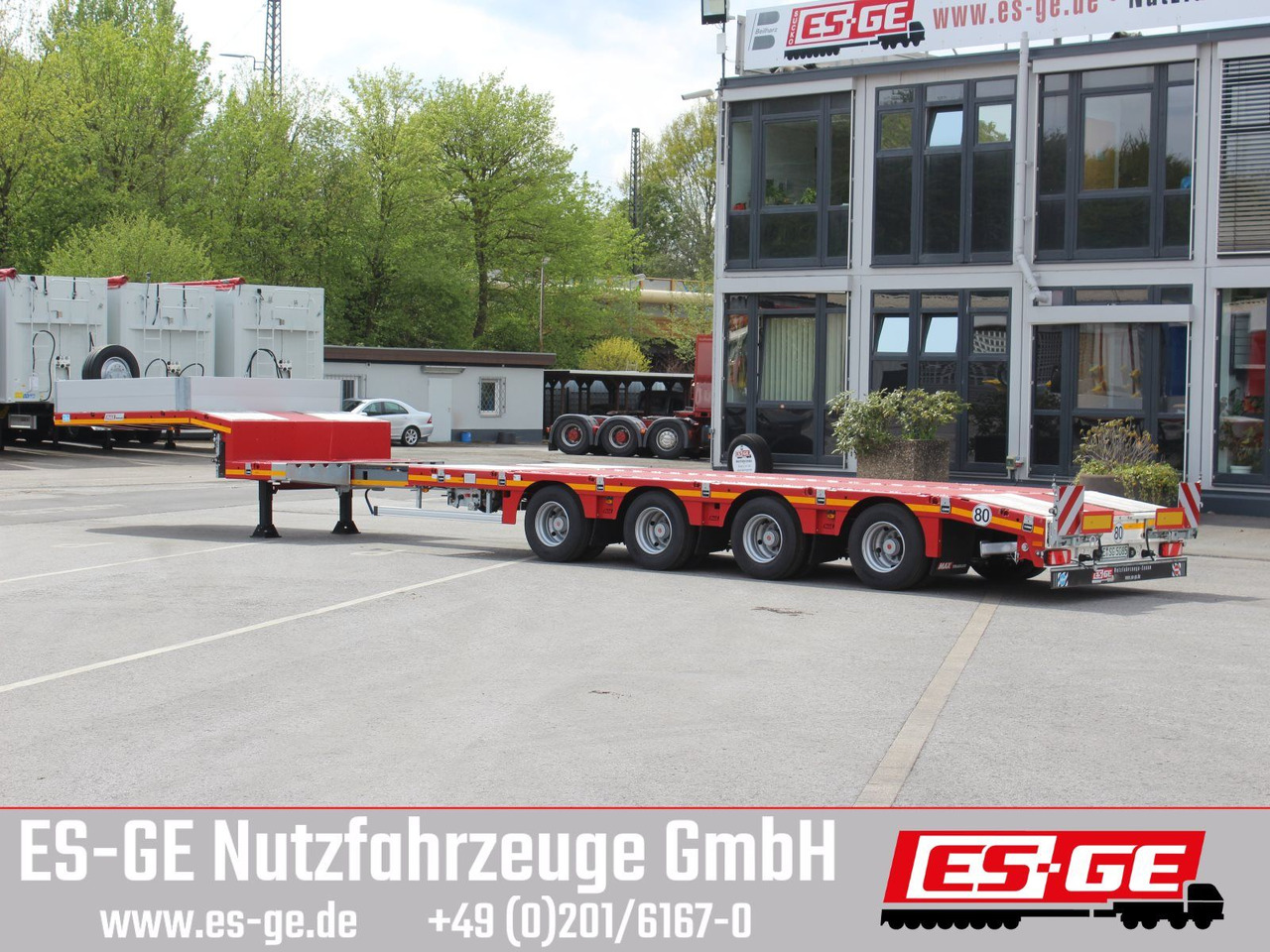 Faymonville MAX Trailer MAX100 Semi-Tieflader - عربة مسطحة منخفضة نصف مقطورة: صور 2 Faymonville MAX Trailer MAX100 Semi-Tieflader - عربة مسطحة منخفضة نصف مقطورة: صور 2