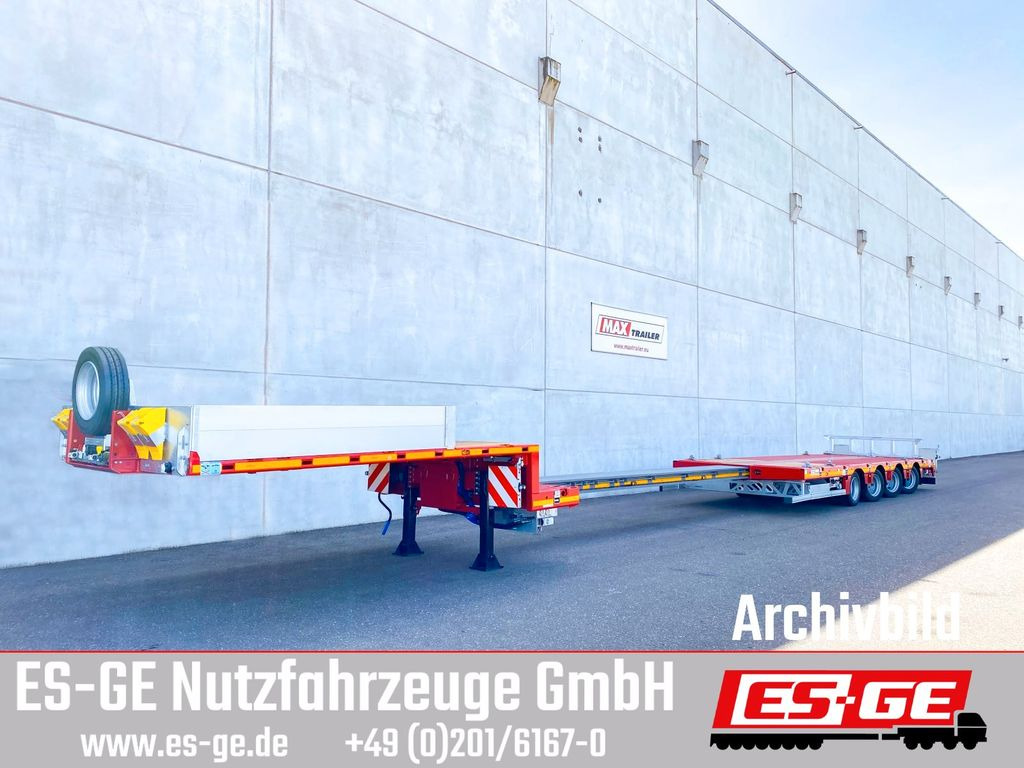 Faymonville MAX Trailer MAX110 Semi-Tieflader - عربة مسطحة منخفضة نصف مقطورة: صور 2 Faymonville MAX Trailer MAX110 Semi-Tieflader - عربة مسطحة منخفضة نصف مقطورة: صور 2
