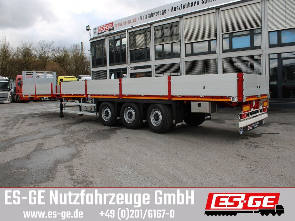 Faymonville MAX Trailer MAX200 Telesattel Bordwände - نصف مقطورة مسطحة: صور 1 Faymonville MAX Trailer MAX200 Telesattel Bordwände - نصف مقطورة مسطحة: صور 1