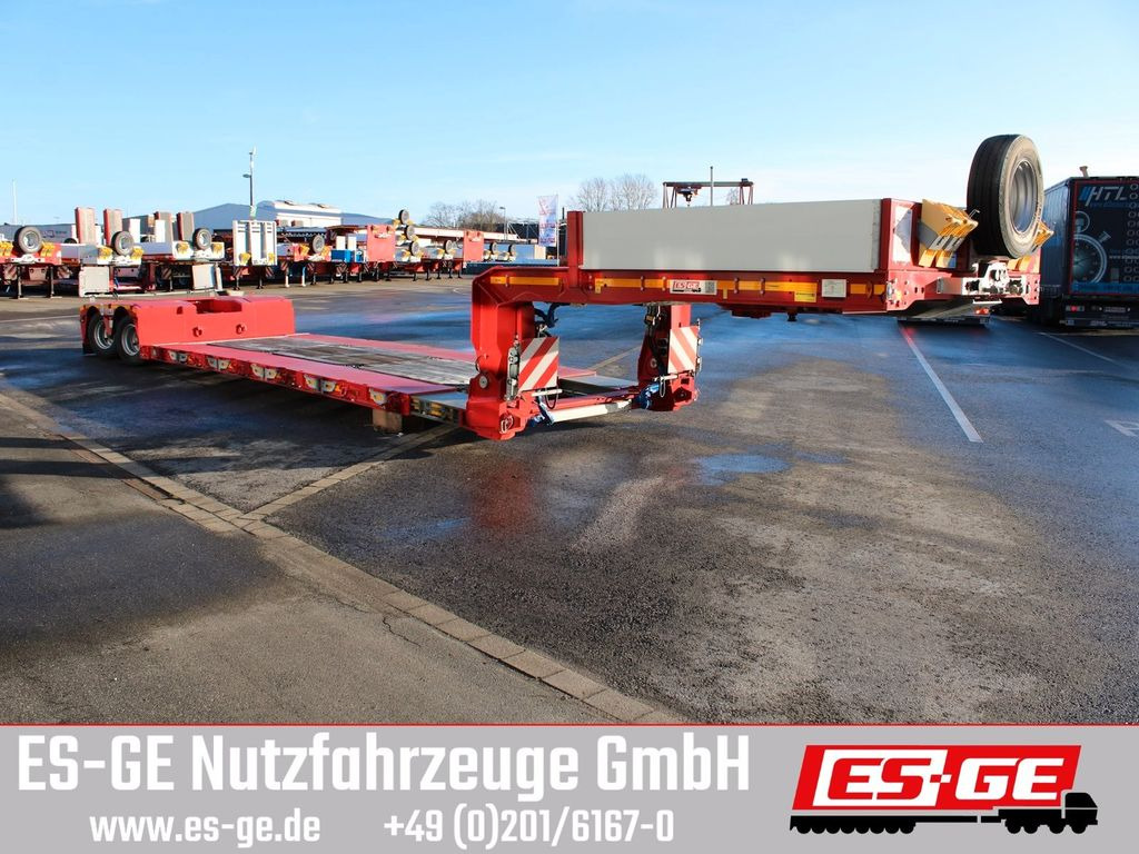 Faymonville Megamax Tiefbett 2x10 t - عربة مسطحة منخفضة نصف مقطورة: صور 4 Faymonville Megamax Tiefbett 2x10 t - عربة مسطحة منخفضة نصف مقطورة: صور 4