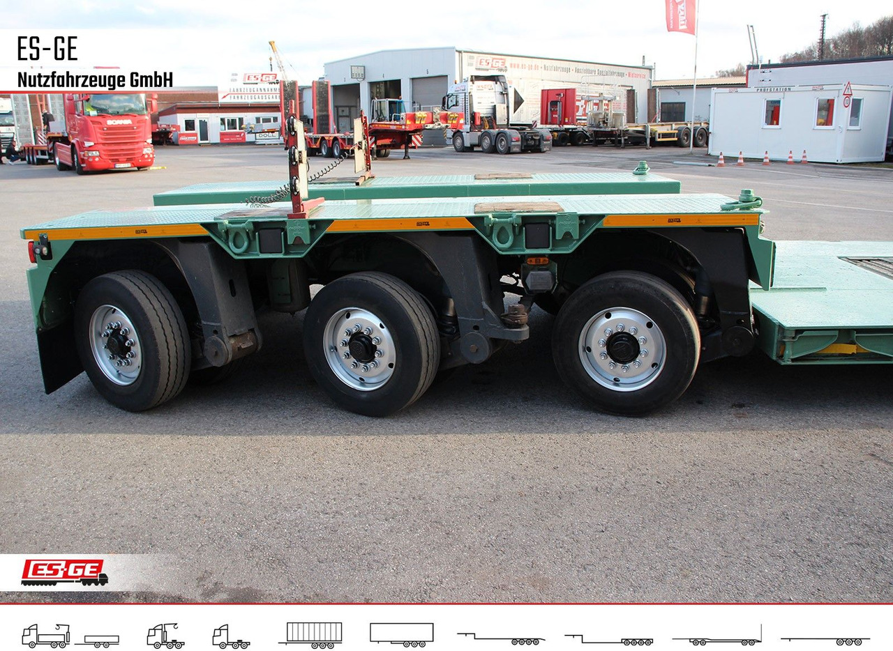 Goldhofer 3-Achs-Tiefbett 3x12 t - عربة مسطحة منخفضة نصف مقطورة: صور 5 Goldhofer 3-Achs-Tiefbett 3x12 t - عربة مسطحة منخفضة نصف مقطورة: صور 5