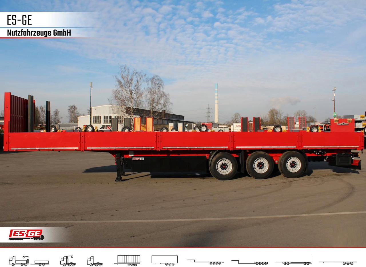 Kögel Multi Chassis, verstärkt, Bordwände - نصف مقطورة مسطحة: صور 5 Kögel Multi Chassis, verstärkt, Bordwände - نصف مقطورة مسطحة: صور 5
