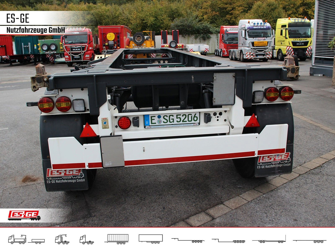 شاحنات الحاويات/ جسم علوي قابل للتغيير نصف مقطورة Krone 3-Achs-Containerchassis 20': صور 7 شاحنات الحاويات/ جسم علوي قابل للتغيير نصف مقطورة Krone 3-Achs-Containerchassis 20': صور 7