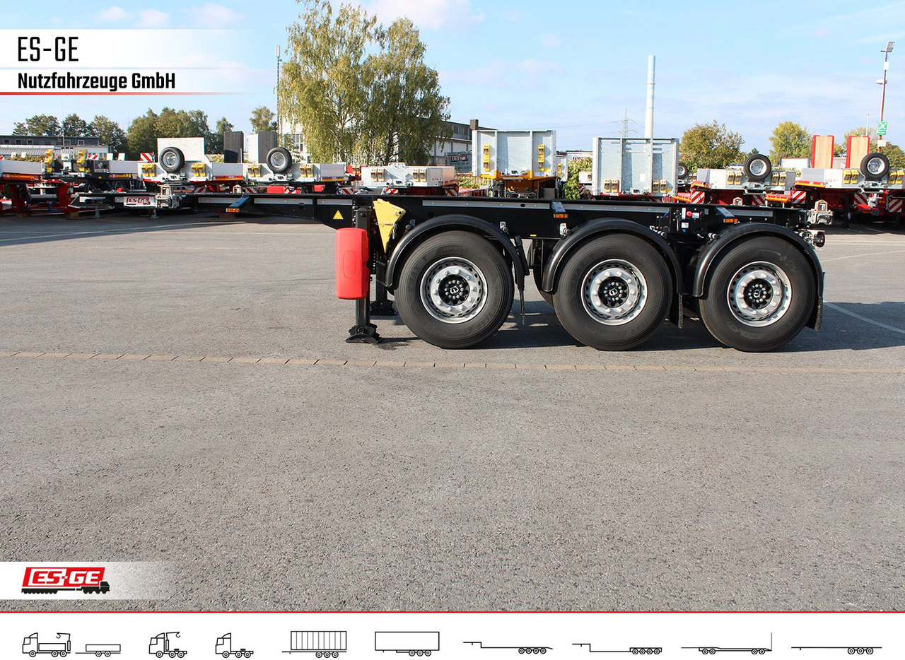 Krone Box Liner 3-Achs-Containerchassis 20' - شاحنات الحاويات/ جسم علوي قابل للتغيير نصف مقطورة: صور 3 Krone Box Liner 3-Achs-Containerchassis 20' - شاحنات الحاويات/ جسم علوي قابل للتغيير نصف مقطورة: صور 3