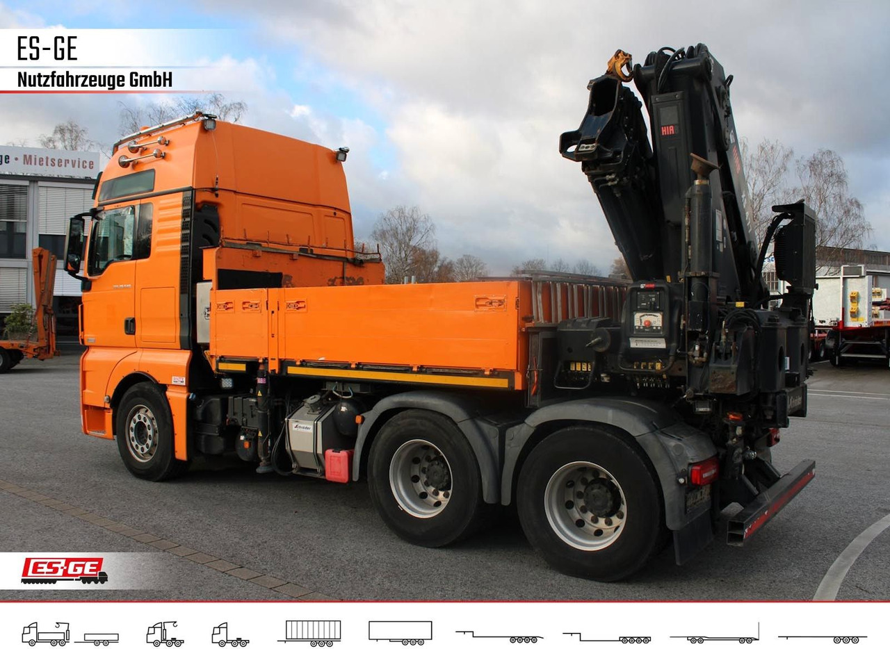 MAN TGX 26.540 + HIABV-Ladekran 477E-4 HIPRO MAN TGX 26.540 + HIABV-Ladekran 477E-4 HIPRO - شاحنات مسطحة, شاحنة كرين: صور 1 MAN TGX 26.540 + HIABV-Ladekran 477E-4 HIPRO MAN TGX 26.540 + HIABV-Ladekran 477E-4 HIPRO - شاحنات مسطحة, شاحنة كرين: صور 1