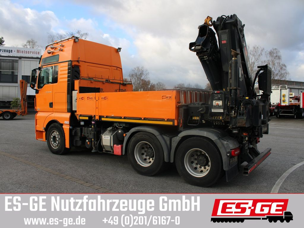 MAN TGX 26.540 + HIABV-Ladekran 477E-4 HIPRO - شاحنات مسطحة, شاحنة كرين: صور 2 MAN TGX 26.540 + HIABV-Ladekran 477E-4 HIPRO - شاحنات مسطحة, شاحنة كرين: صور 2