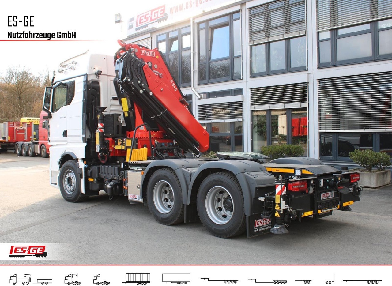 MAN TGX 33.540 6x4 BL SA mit Fassi F545RA.2.26 - شاحنة جرار: صور 2 MAN TGX 33.540 6x4 BL SA mit Fassi F545RA.2.26 - شاحنة جرار: صور 2