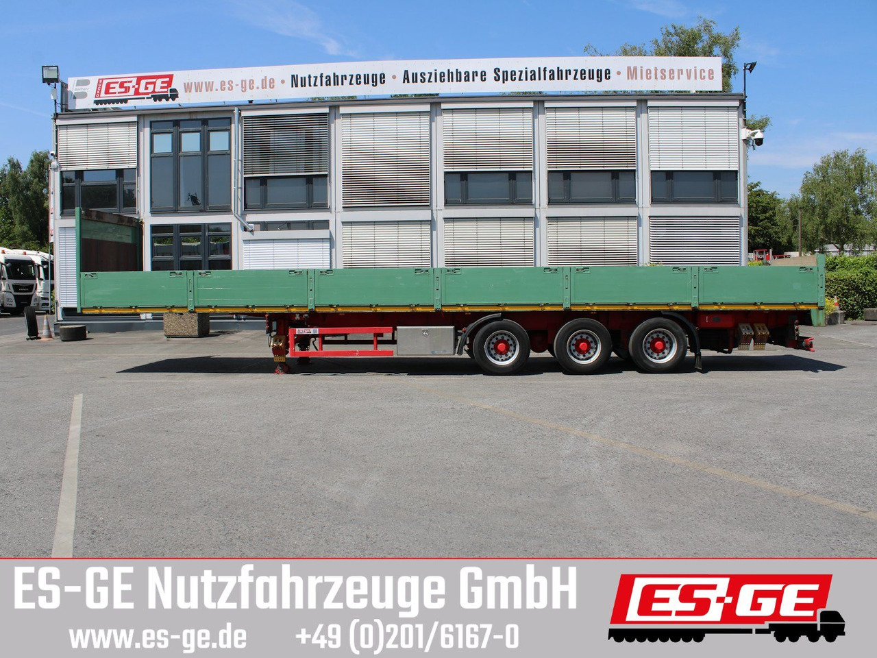 Schmidt 3-Achs-Sattelanhänger - نصف مقطورة مسطحة: صور 5 Schmidt 3-Achs-Sattelanhänger - نصف مقطورة مسطحة: صور 5