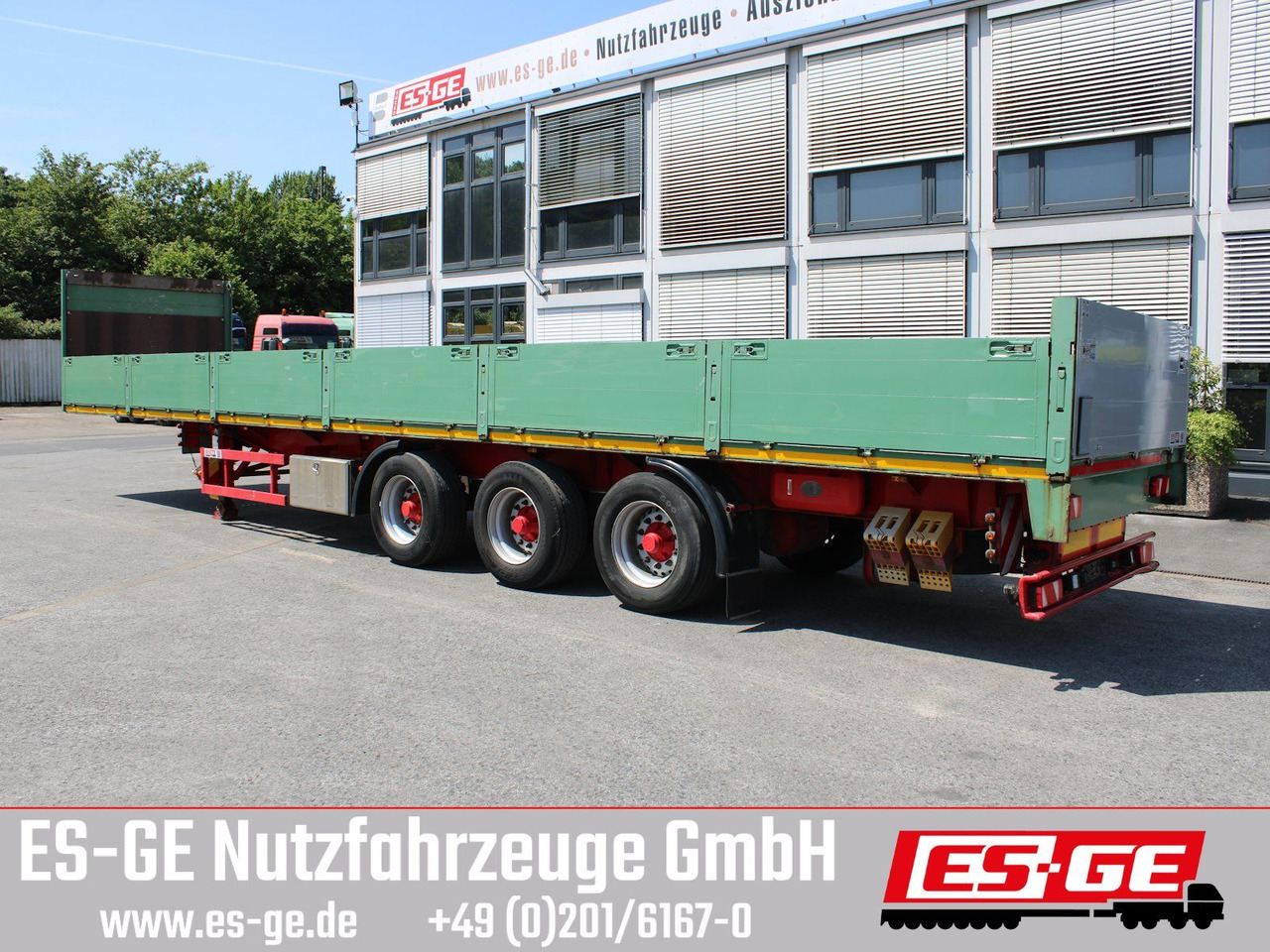 Schmidt 3-Achs-Sattelanhänger - نصف مقطورة مسطحة: صور 2 Schmidt 3-Achs-Sattelanhänger - نصف مقطورة مسطحة: صور 2