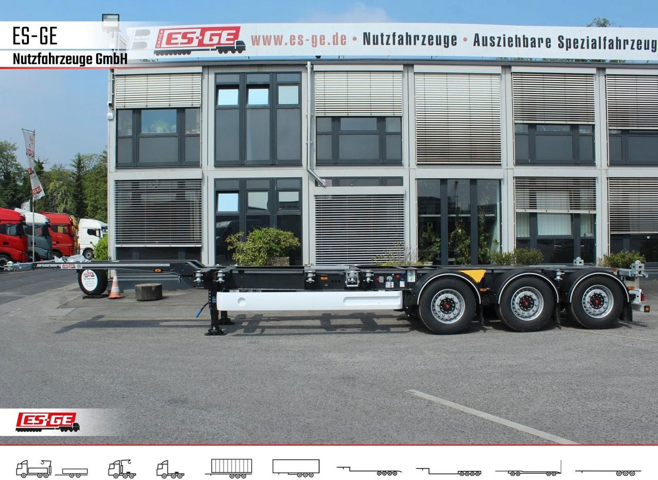 Wielton 3-Achs-Containerchassis - multifunktional - شاحنات الحاويات/ جسم علوي قابل للتغيير نصف مقطورة: صور 3 Wielton 3-Achs-Containerchassis - multifunktional - شاحنات الحاويات/ جسم علوي قابل للتغيير نصف مقطورة: صور 3