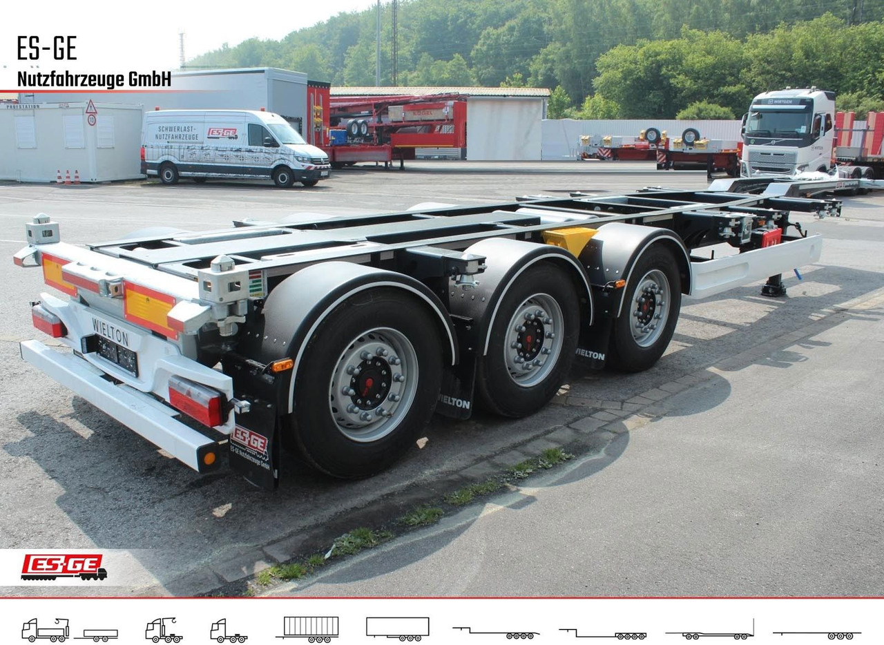 Wielton 3-Achs-Containerchassis - multifunktional - شاحنات الحاويات/ جسم علوي قابل للتغيير نصف مقطورة: صور 4 Wielton 3-Achs-Containerchassis - multifunktional - شاحنات الحاويات/ جسم علوي قابل للتغيير نصف مقطورة: صور 4