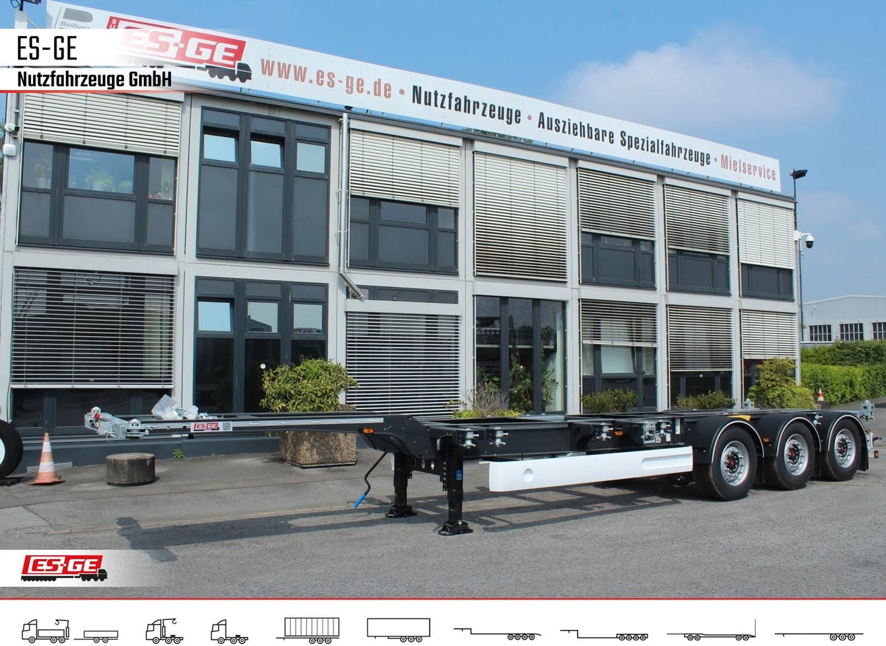 Wielton 3-Achs-Containerchassis - multifunktional - شاحنات الحاويات/ جسم علوي قابل للتغيير نصف مقطورة: صور 2 Wielton 3-Achs-Containerchassis - multifunktional - شاحنات الحاويات/ جسم علوي قابل للتغيير نصف مقطورة: صور 2