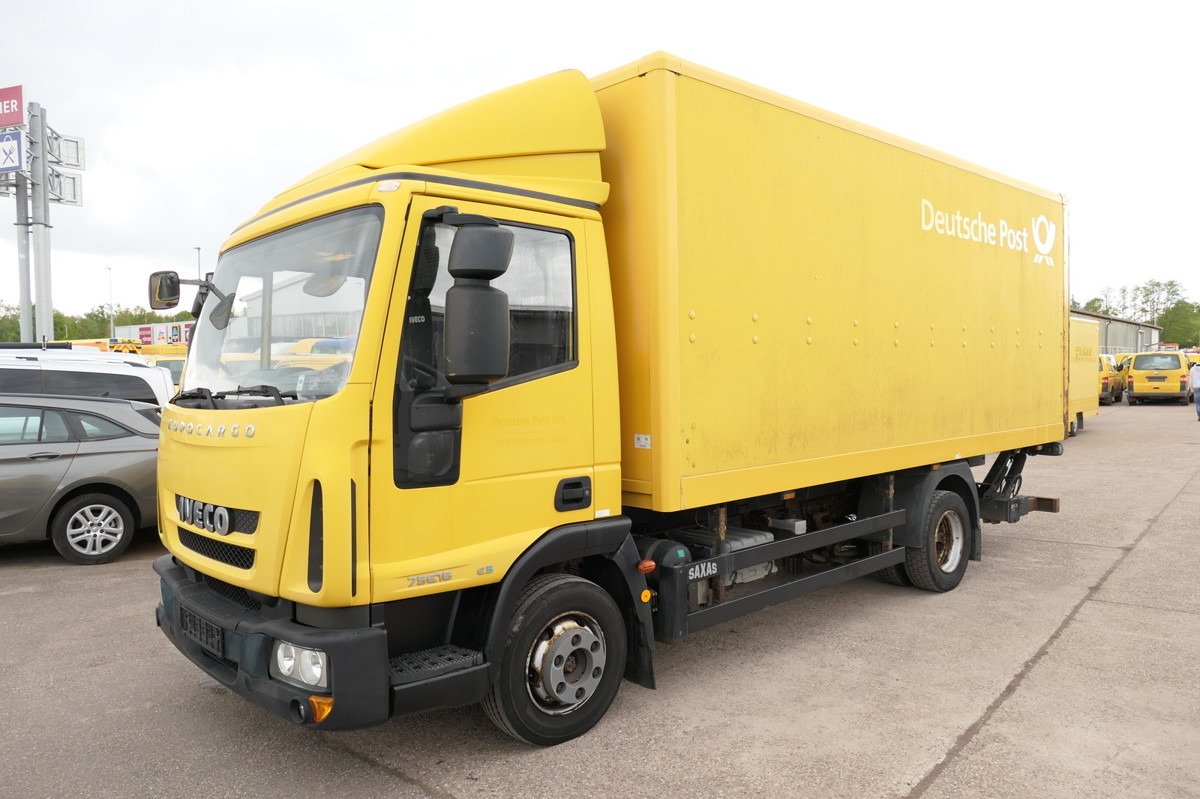 IVECO EuroCargo ML 75 E 16 P LBW LUFT AUTOMATIK EURO-5 - بصندوق مغلق شاحنة: صور 1 IVECO EuroCargo ML 75 E 16 P LBW LUFT AUTOMATIK EURO-5 - بصندوق مغلق شاحنة: صور 1