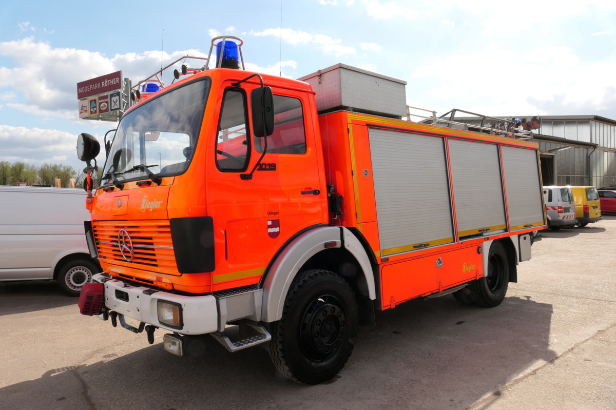 MERCEDES-BENZ 1019 AF Rüstwagen 4x4 TOP ZUSTAND - المطافئ: صور 1 MERCEDES-BENZ 1019 AF Rüstwagen 4x4 TOP ZUSTAND - المطافئ: صور 1
