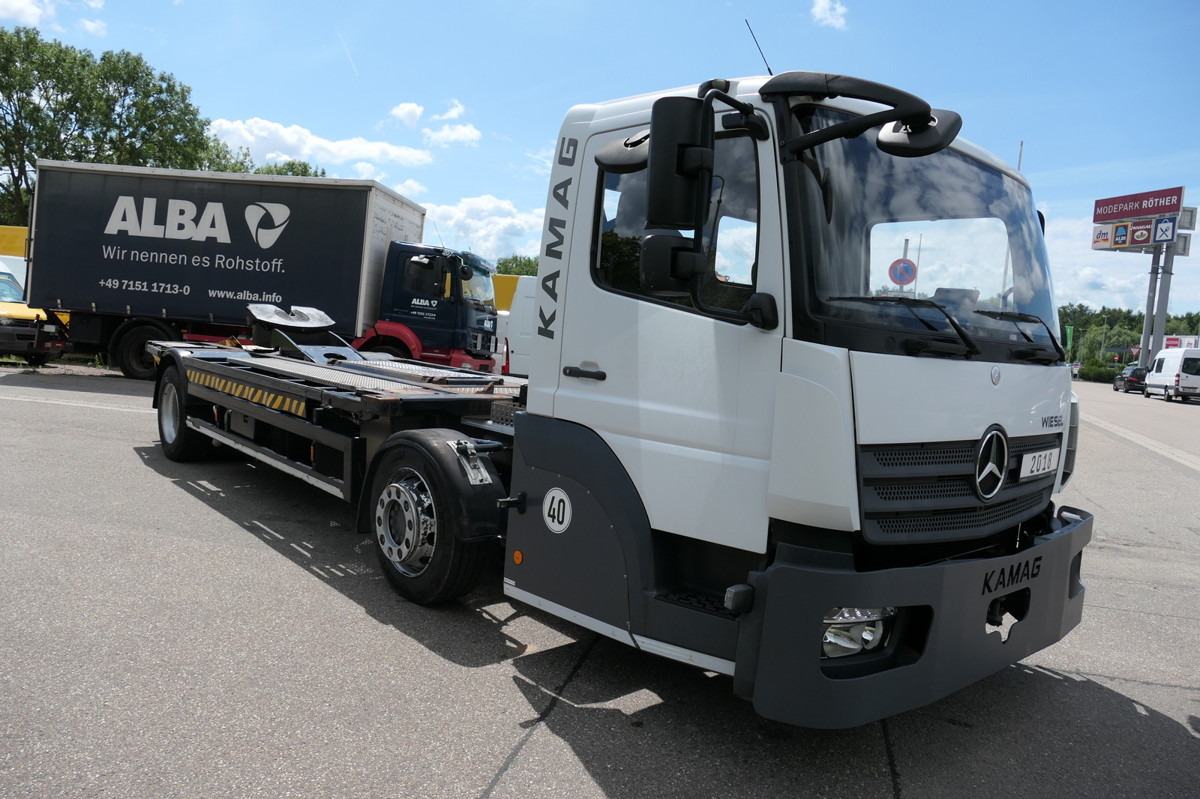 MERCEDES-BENZ Kamag Wiesel WBH 25 Wiesel Umsetzfahrzeug - شاحنات الحاويات/ جسم علوي قابل للتغيير شاحنة: صور 3 MERCEDES-BENZ Kamag Wiesel WBH 25 Wiesel Umsetzfahrzeug - شاحنات الحاويات/ جسم علوي قابل للتغيير شاحنة: صور 3