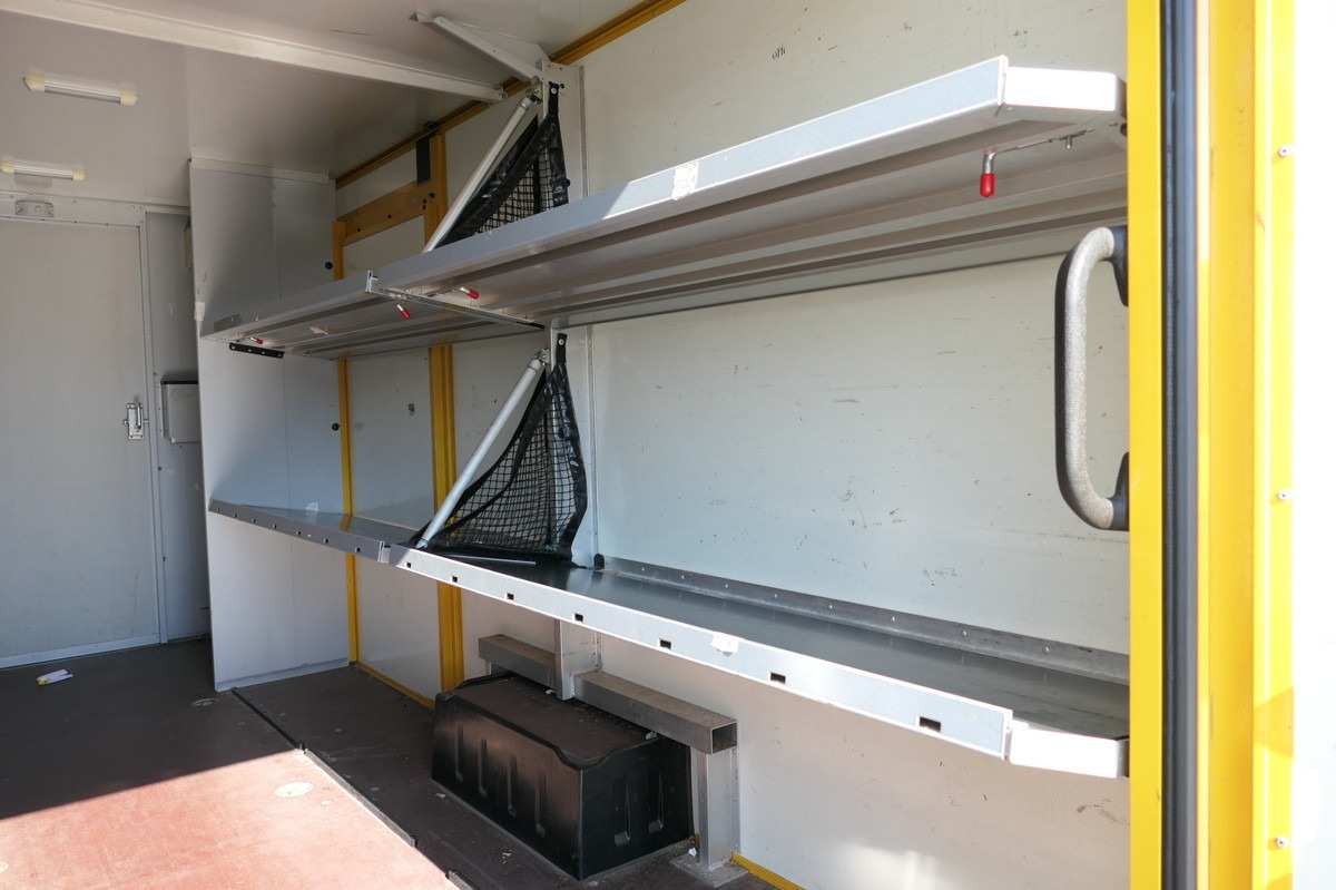 الشاحنات الصغيرة صندوق مغلق MERCEDES-BENZ SPRINTER 310 CDI MAXI EURO-5 KOFFER REGALE KAMER: صور 7