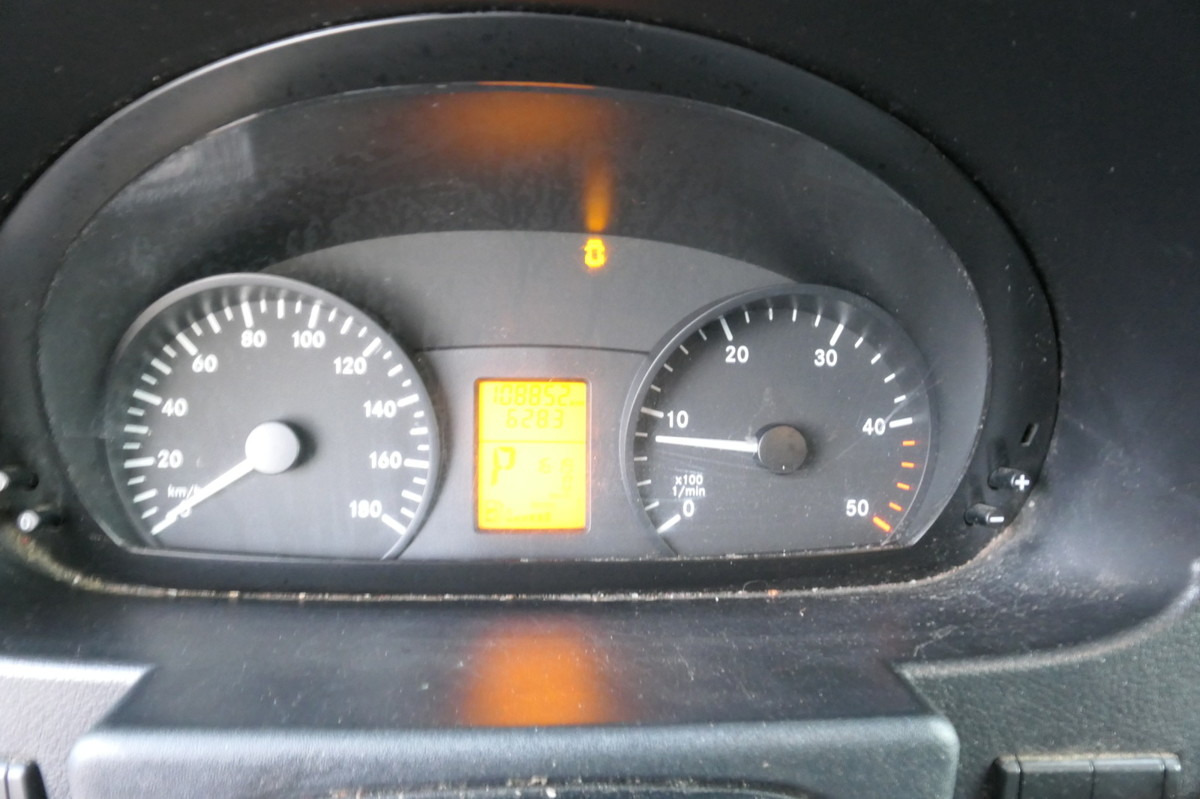 الشاحنات الصغيرة صندوق مغلق MERCEDES-BENZ SPRINTER 310 CDI MAXI EURO-5 KOFFER REGALE KAMER: صور 13