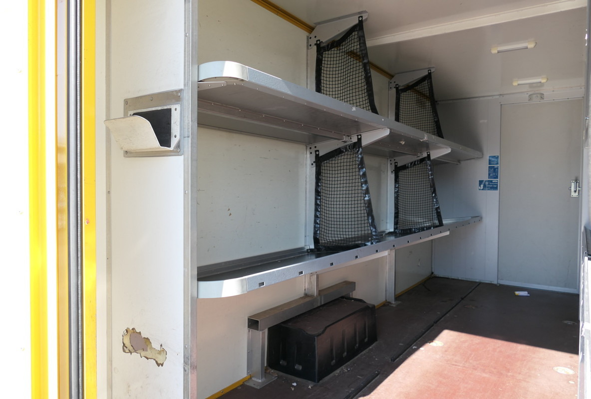 الشاحنات الصغيرة صندوق مغلق MERCEDES-BENZ SPRINTER 310 CDI MAXI EURO-5 KOFFER REGALE KAMER: صور 6