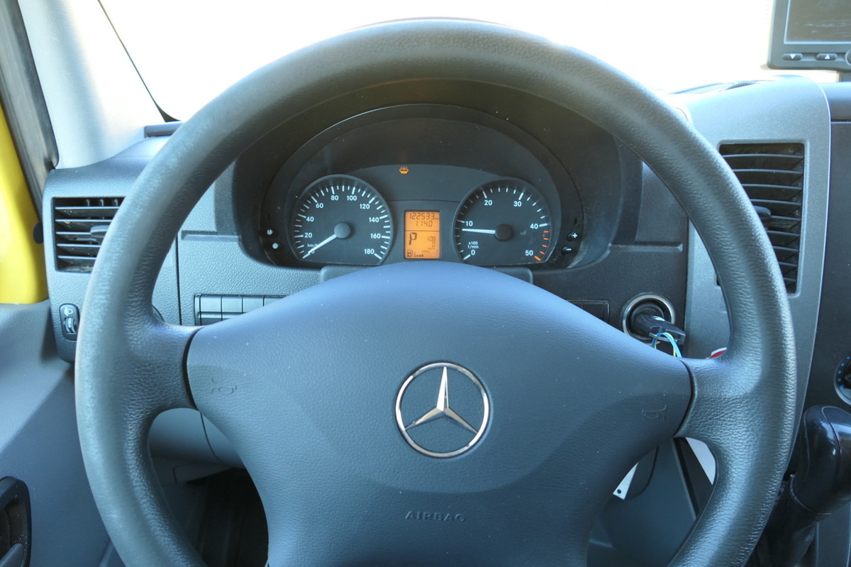 الشاحنات الصغيرة صندوق مغلق MERCEDES-BENZ SPRINTER 310 CDI MAXI EURO-5 KOFFER REGALE KAMER: صور 13