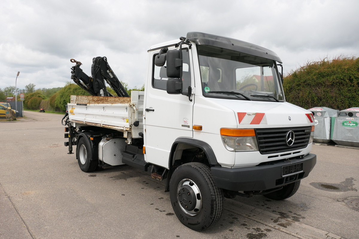 MERCEDES-BENZ Vario 816D mit Ladekran 3 Sitzer Standheizung HI - قلاب صغير: صور 3 MERCEDES-BENZ Vario 816D mit Ladekran 3 Sitzer Standheizung HI - قلاب صغير: صور 3