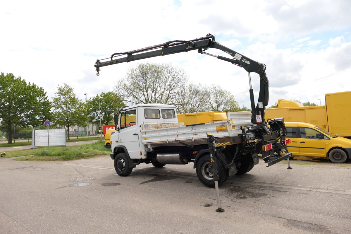 MERCEDES-BENZ Vario 816D mit Ladekran 3 Sitzer Standheizung HI - قلاب صغير: صور 1 MERCEDES-BENZ Vario 816D mit Ladekran 3 Sitzer Standheizung HI - قلاب صغير: صور 1