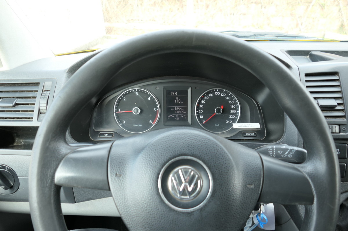 فان المدمجة VW T5 Transporter 2.0 TDI PARKTRONIK EURO-5 2xSCHIE: صور 12