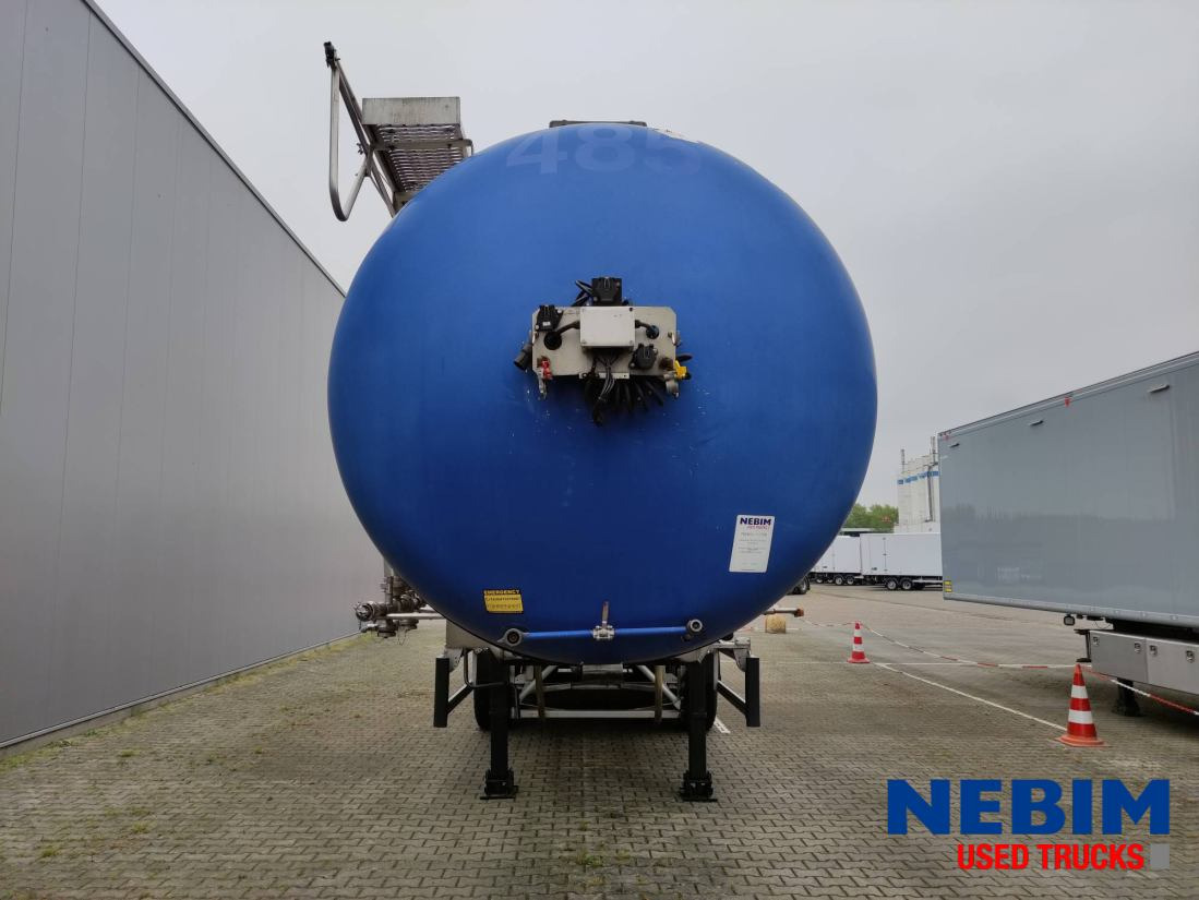 نصف مقطورة صهريج Feldbinder TSA 33.3-3 Unibloc pump electr - 3 comp. 8.000 / 2 2.500 / 3.000 Ltr.: صور 16