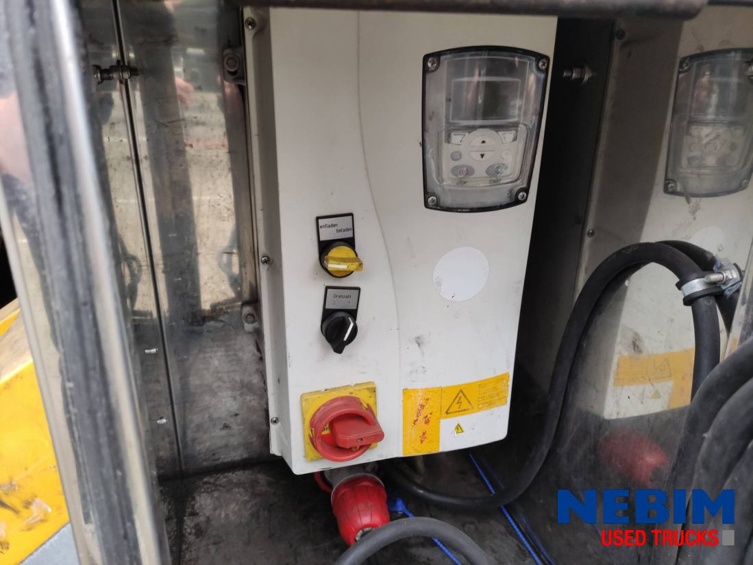 نصف مقطورة صهريج Feldbinder TSA 33.3-3 Unibloc pump electr - 3 comp. 8.000 / 2 2.500 / 3.000 Ltr.: صور 7