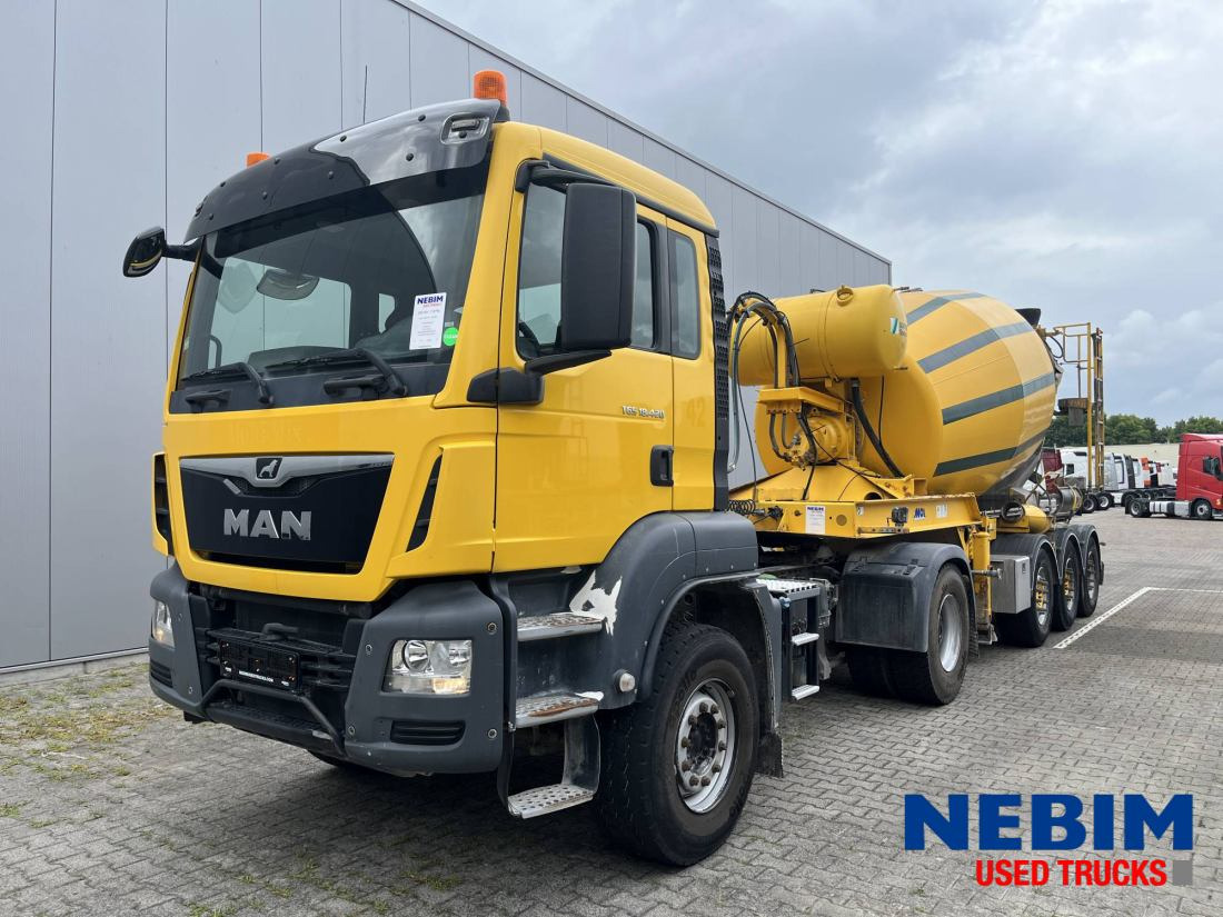 MAN TGS 41 TGS410 + Mixer 12m3 - شاحنة خلاطة خرسانة: صور 1 MAN TGS 41 TGS410 + Mixer 12m3 - شاحنة خلاطة خرسانة: صور 1
