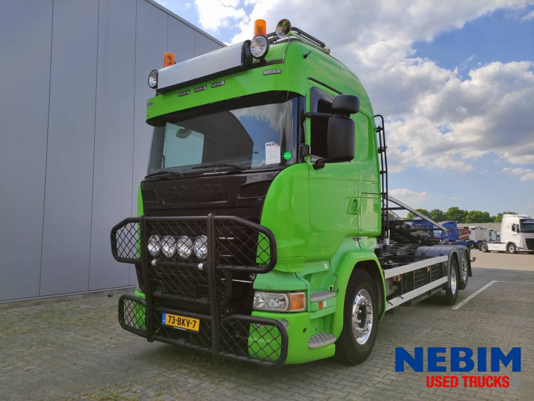 Scania R560 V8 6x2 Retarder - NCH 20 ton cable system - شاحنات الحاويات/ جسم علوي قابل للتغيير شاحنة: صور 1 Scania R560 V8 6x2 Retarder - NCH 20 ton cable system - شاحنات الحاويات/ جسم علوي قابل للتغيير شاحنة: صور 1