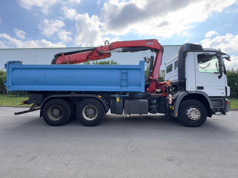 Mercedes-Benz ACTROS 2632 - قلابات, شاحنة كرين: صور 4 Mercedes-Benz ACTROS 2632 - قلابات, شاحنة كرين: صور 4