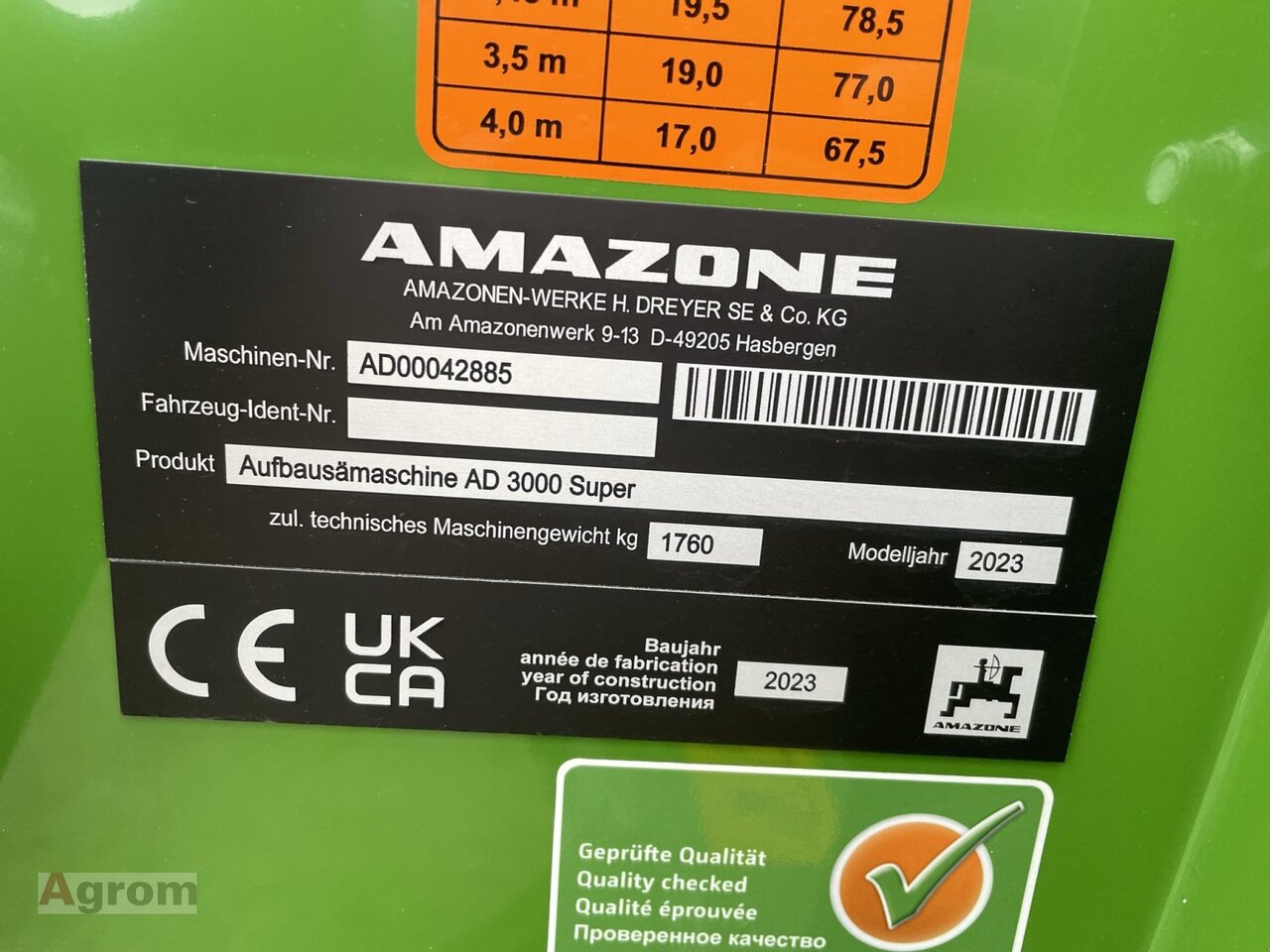 Amazone KE 3002-190 / AD 3000 Super - معدات بذار: صور 5 Amazone KE 3002-190 / AD 3000 Super - معدات بذار: صور 5