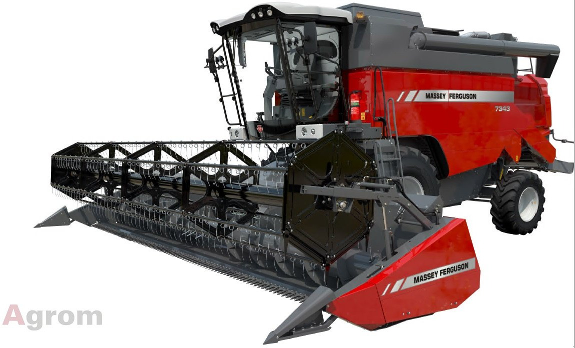 Massey Ferguson 7343 Activa - حصادة شاملة: صور 1 Massey Ferguson 7343 Activa - حصادة شاملة: صور 1