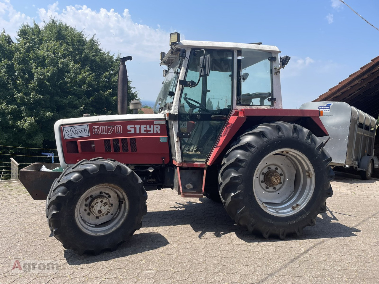 Steyr 8070 - جرار: صور 2 Steyr 8070 - جرار: صور 2