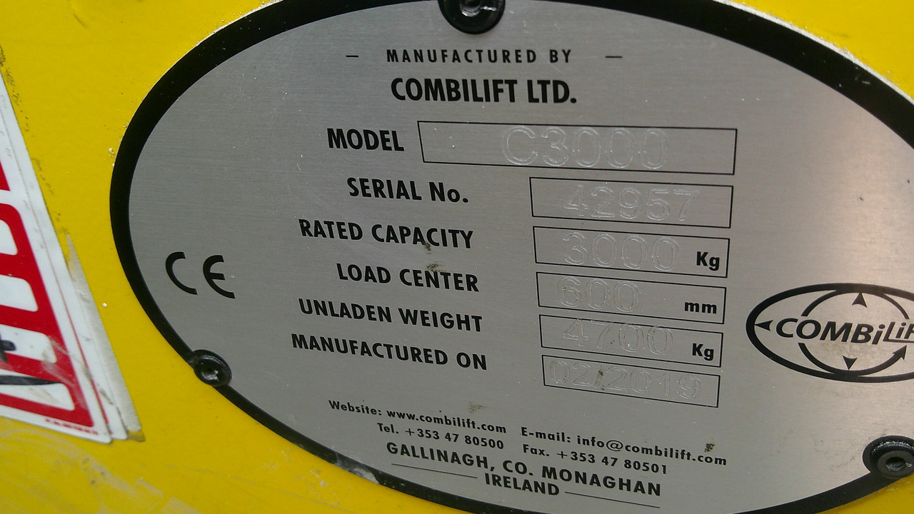 COMBILIFT C3000 CABIN - محمل الجانب: صور 2 COMBILIFT C3000 CABIN - محمل الجانب: صور 2
