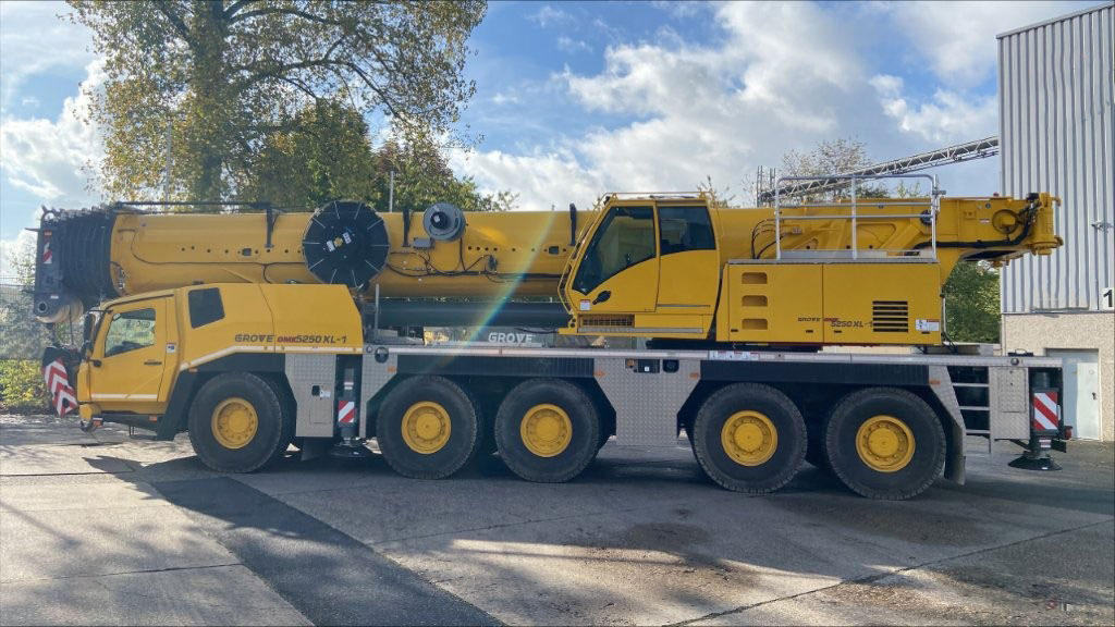 Grove GMK 5250 XL-1 - موبايل كرين: صور 1 Grove GMK 5250 XL-1 - موبايل كرين: صور 1