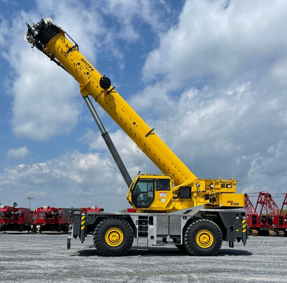 Grove GRT8120 - موبايل كرين: صور 2 Grove GRT8120 - موبايل كرين: صور 2