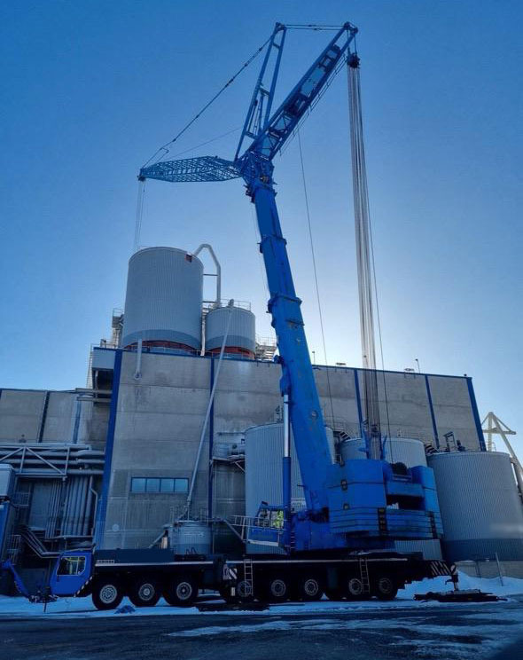 Liebherr LTM 1500-8.1 - موبايل كرين: صور 2 Liebherr LTM 1500-8.1 - موبايل كرين: صور 2