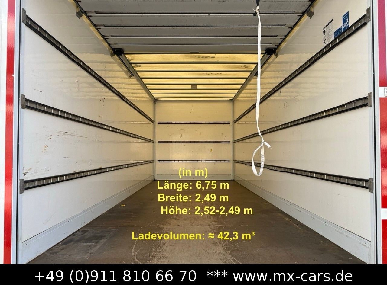 الشاحنات الصغيرة صندوق مغلق Mercedes-Benz Atego 818 Möbel Koffer 6,74 m lang DifferSperre: صور 10