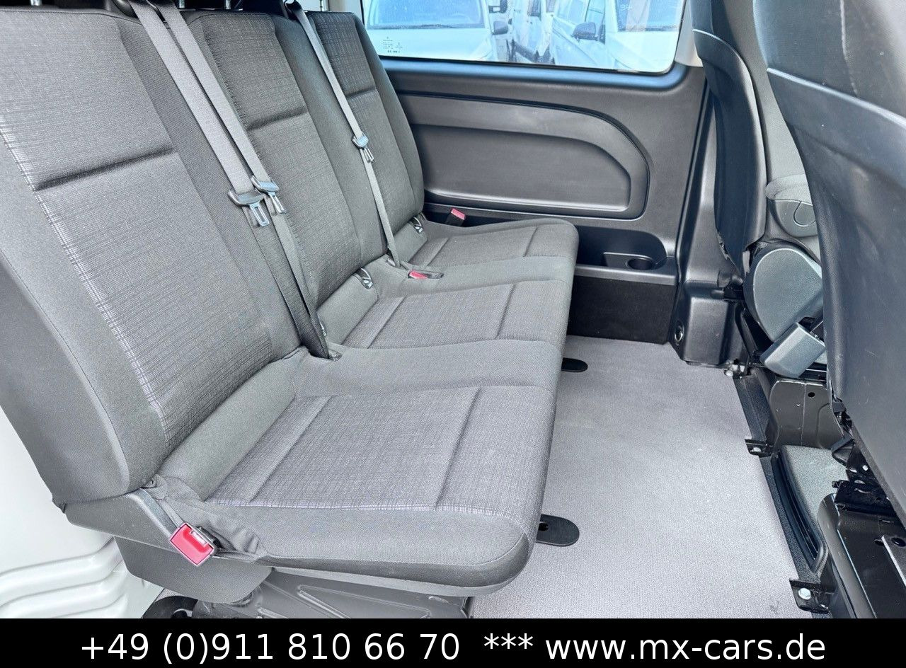 فان المدمجة Mercedes-Benz Vito 114 extralang Doka Mixto Klima AHK 5 Sitze: صور 17