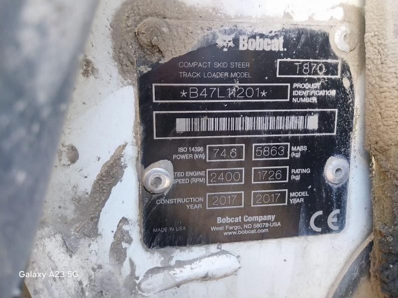 BOBCAT T870 T870 - اللودر المجنزر صغير: صور 5 BOBCAT T870 T870 - اللودر المجنزر صغير: صور 5