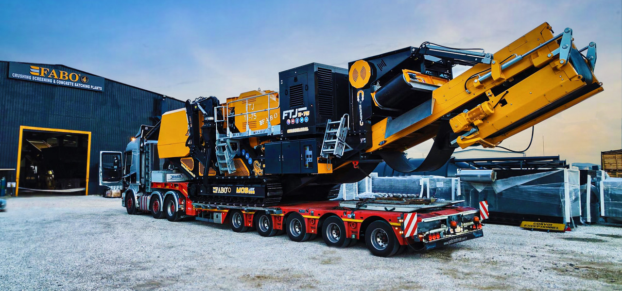 FABO Mobile crusher - كسارة متحركه: صور 5 FABO Mobile crusher - كسارة متحركه: صور 5