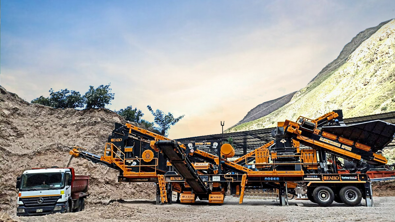 FABO Mobile crusher - كسارة متحركه: صور 3 FABO Mobile crusher - كسارة متحركه: صور 3